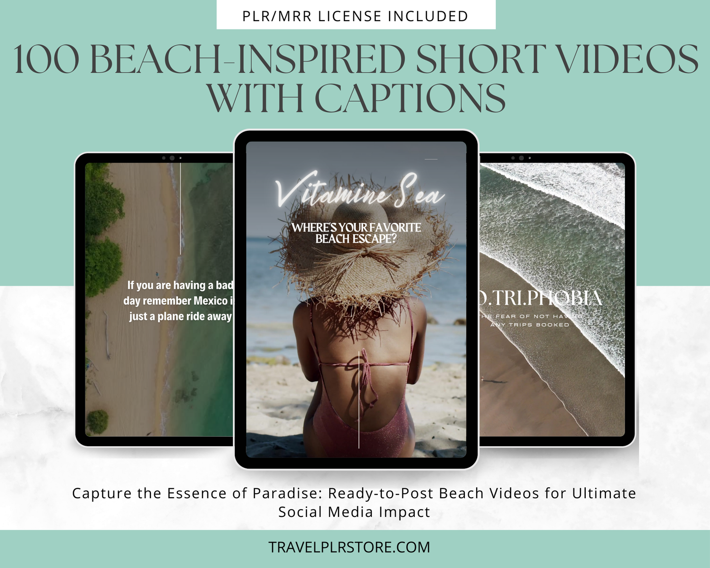 100 Beach-Inspired Short Videos With Captions