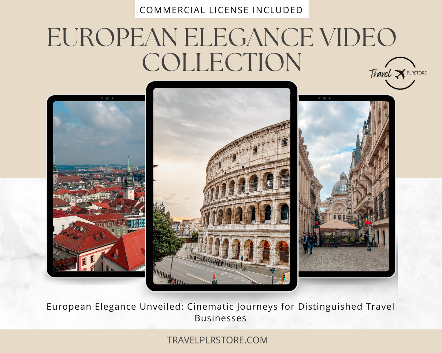 European Elegance: Vertical Video Collection