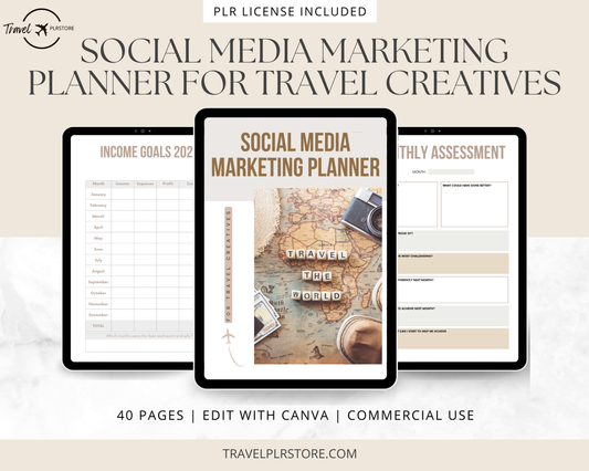 Social Media Marketing Planner for Travel Creatives