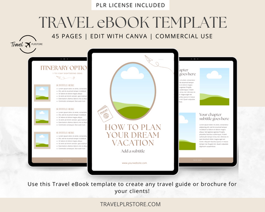 Travel eBook Template