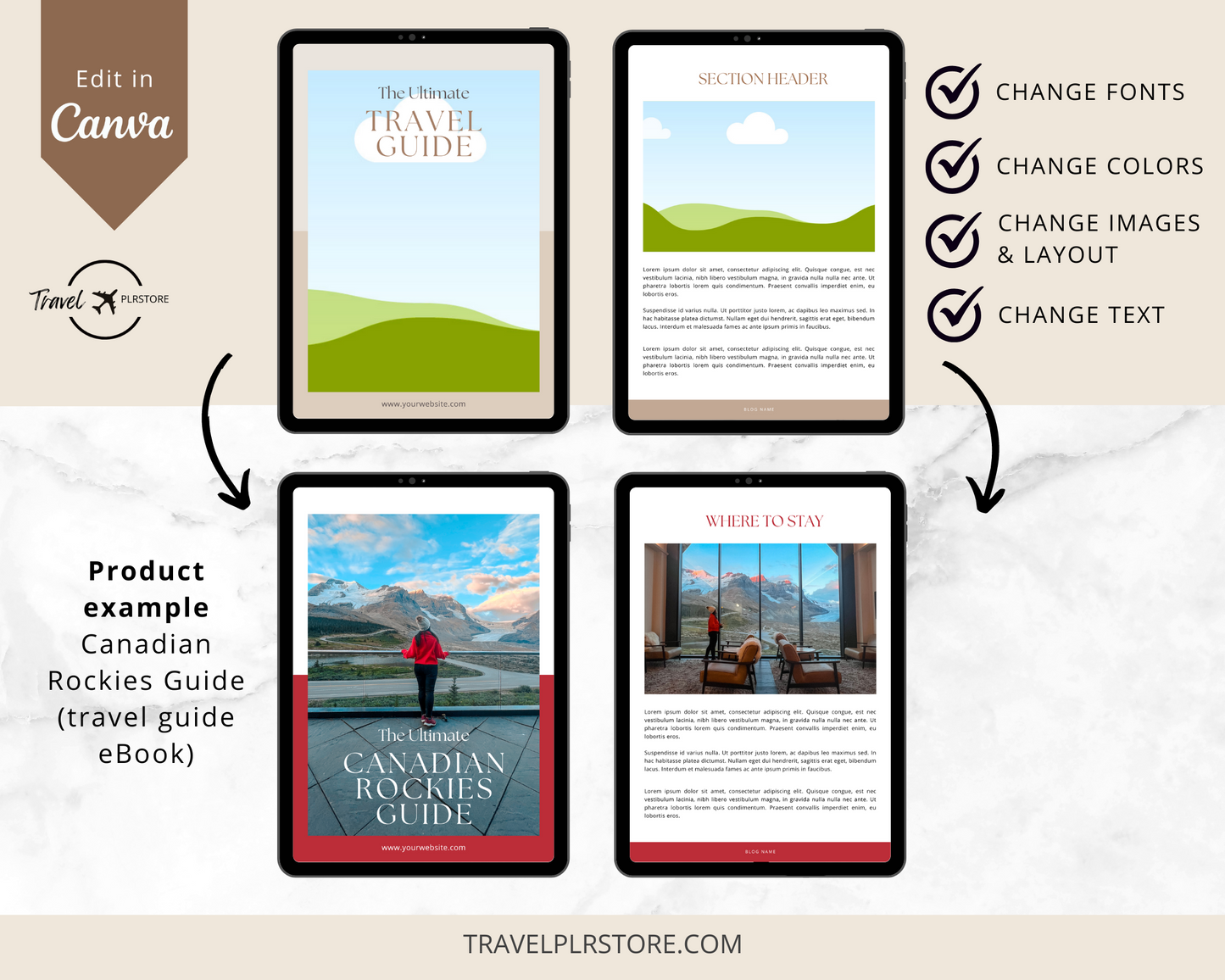 Travel eBook Template