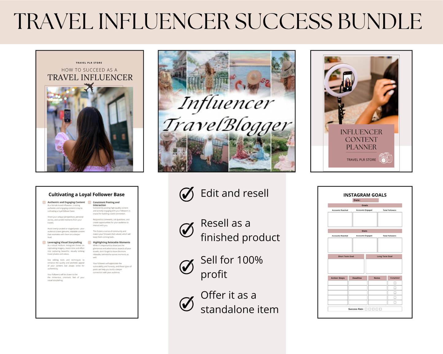 Travel Influencer Success Bundle