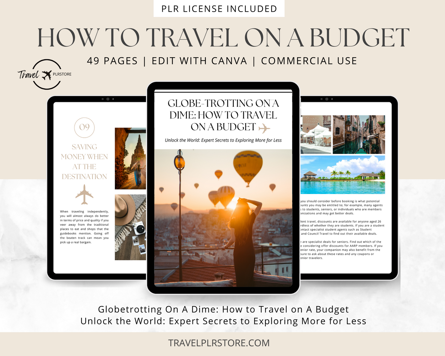 How to Travel On a Budget eBook