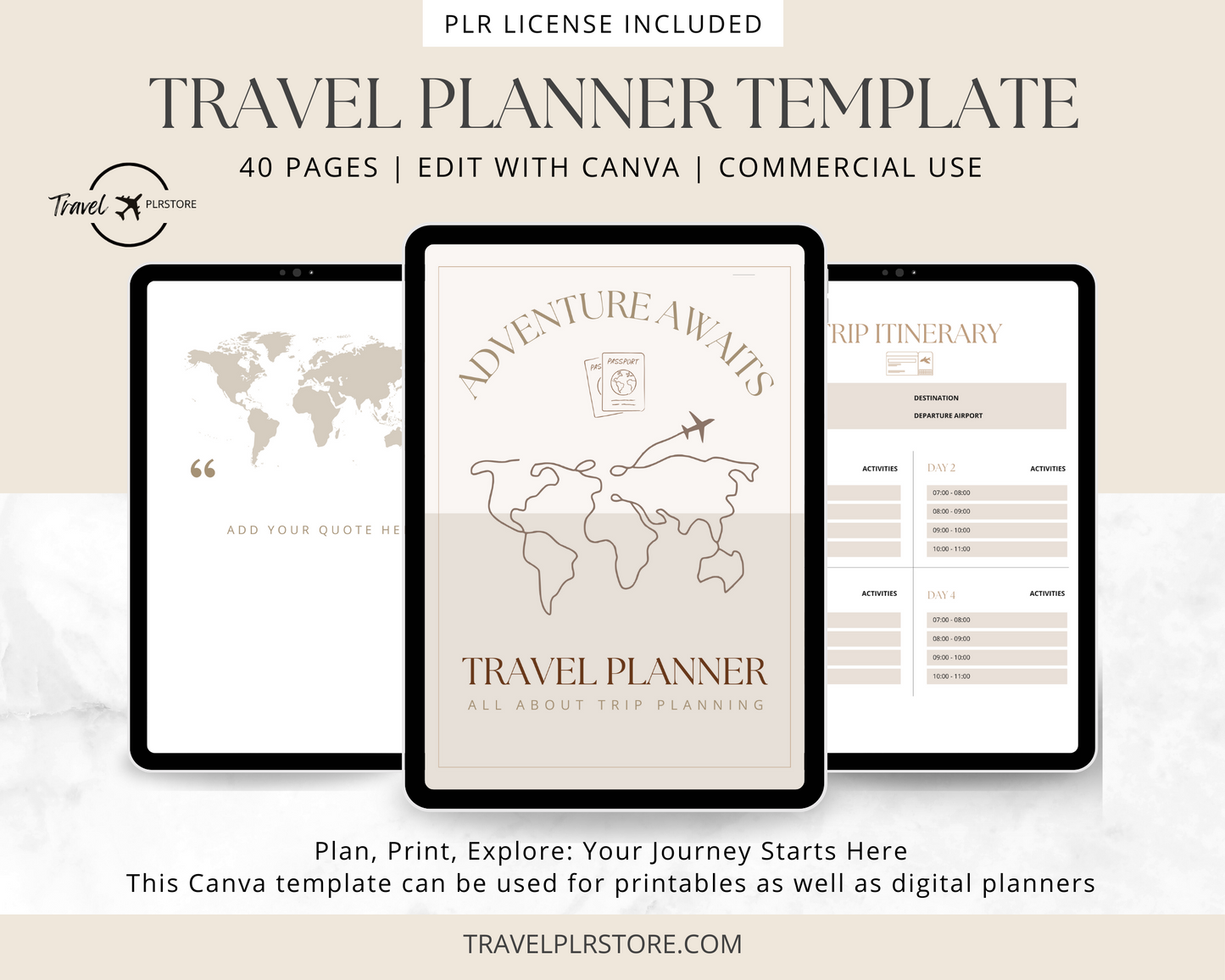 Travel Planner Template