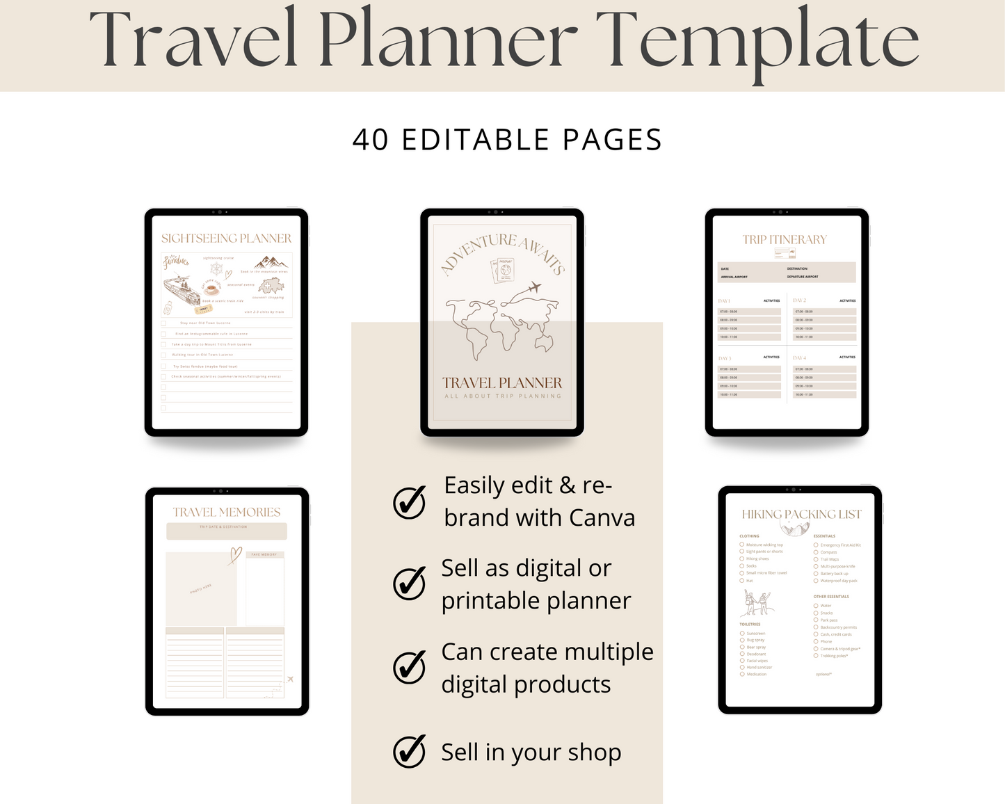 Travel Planner Template