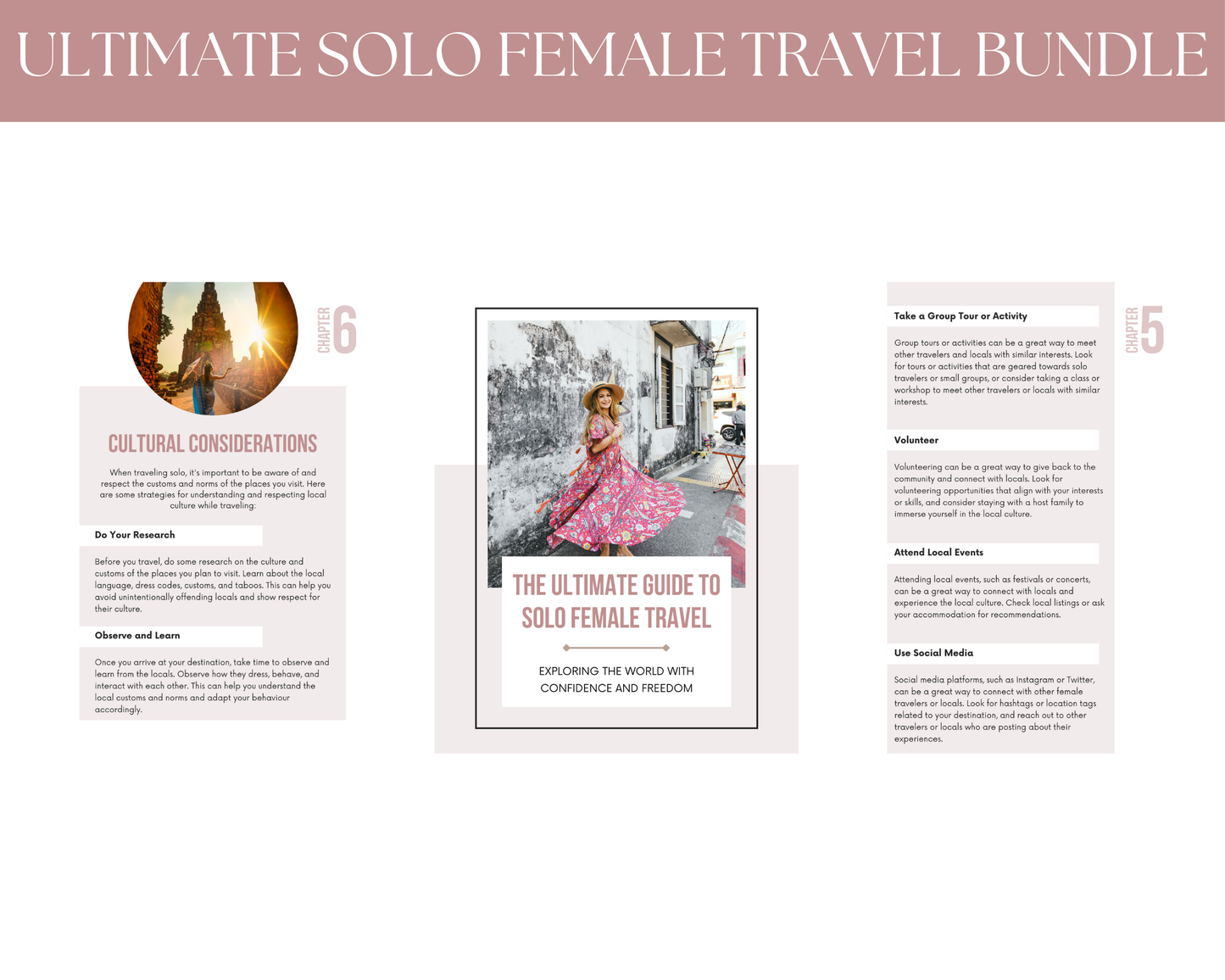 Ultimate Solo Female Travel Bundle